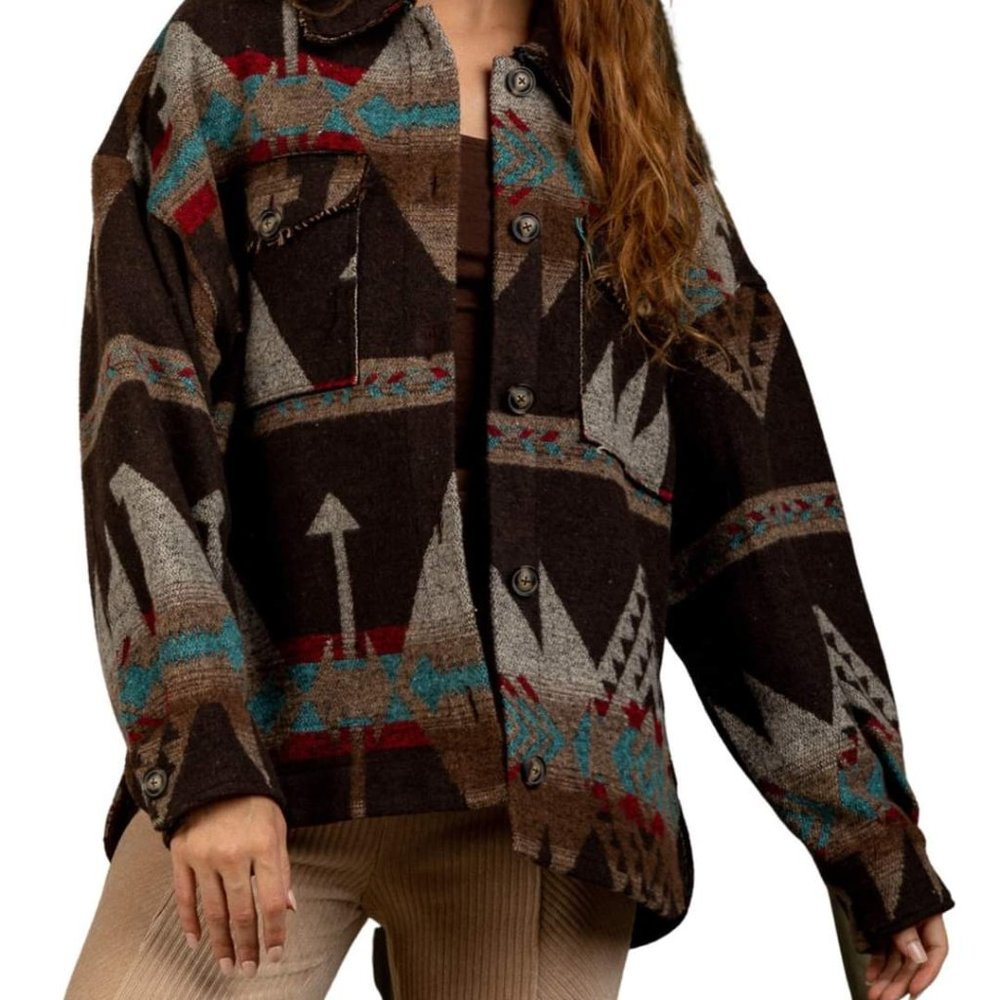 Aztec Shacket
